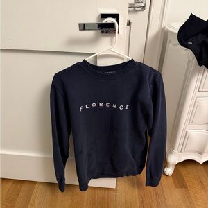 Brandy Melville Dark Blue Florence Top